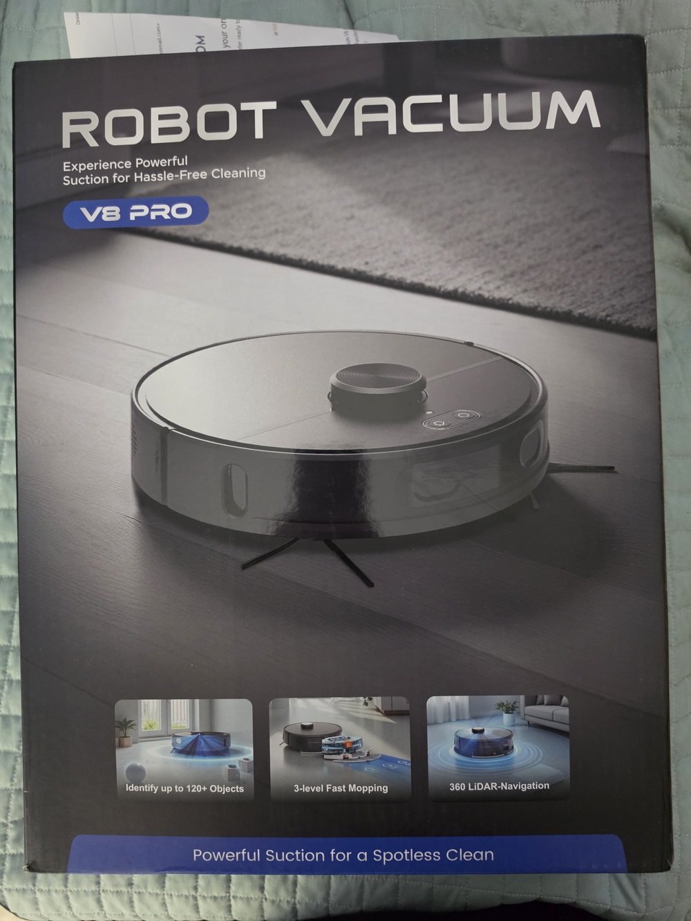 Robot Vacuum Cleaner - Black